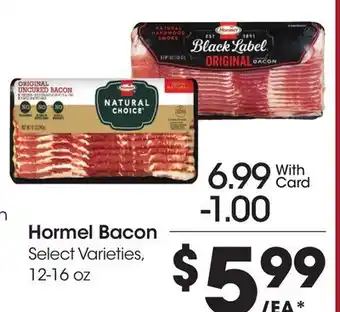 Ralphs Hormel Bacon offer