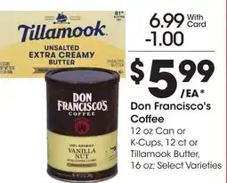 Ralphs Don Francisco's Coffee offer