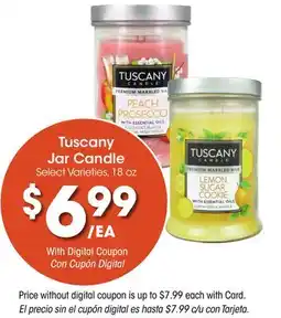 Ralphs Tuscany Jar Candle offer
