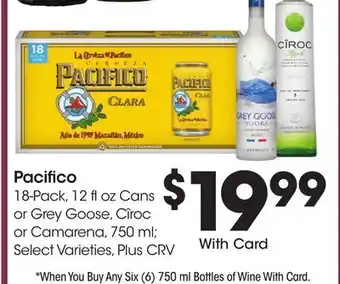 Ralphs Pacifico offer