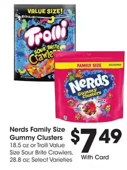 Ralphs Nerds Family Size Gummy Clusters offer