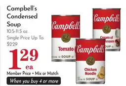 Pavilions Campbell's Condensed Soup offer