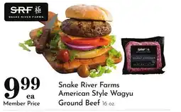 Pavilions Snake River Farms American Style Wagyu Ground Beef offer