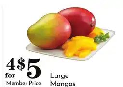 Pavilions Large Mangos offer