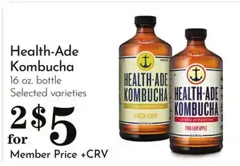 Pavilions Health-Ade Kombucha offer