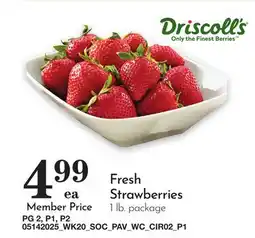 Pavilions Fresh Strawberries offer