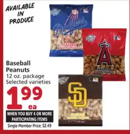 Vons Baseball Peanuts offer