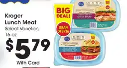 Ralphs Kroger Lunch Meat offer