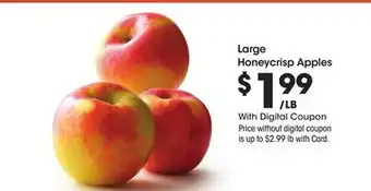 Ralphs Large Honeycrisp Apples offer