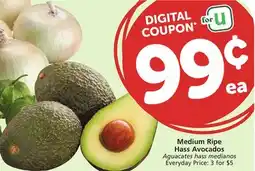 Albertsons Medium Ripe Hass Avocados offer