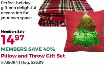 Camping World Pillow And Throw Gift Set offer