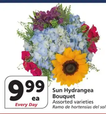 Albertsons Sun Hydrangea Bouquet offer
