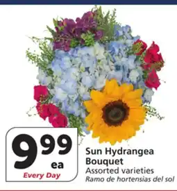 Vons Sun Hydrangea Bouquet offer
