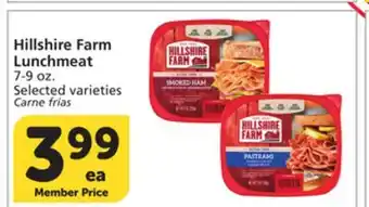 Albertsons Hillshire Farm Lunchmeat offer