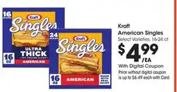 Ralphs Kraft American Singles offer
