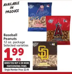 Albertsons Baseball Peanuts offer