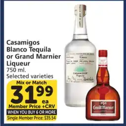 Albertsons Casamigos Blanco Tequila or Grand Marnier Liqueur offer