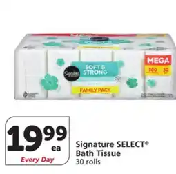 Albertsons Signature SELECT Bath Tissue offer