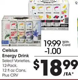 Ralphs Celsius Energy Drink offer
