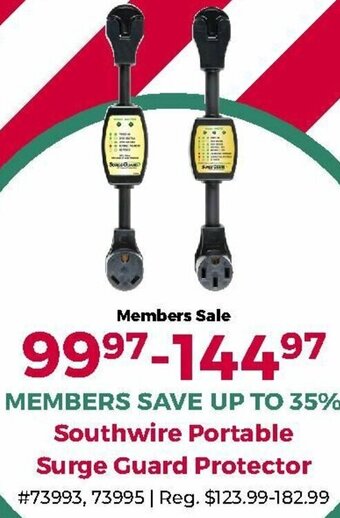 Camping World Southwire Portable Surge Guard Protector offer