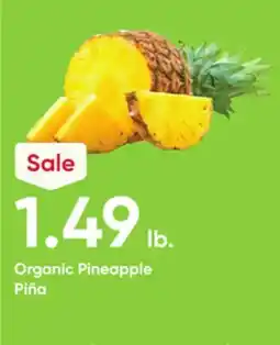 Stater Bros Organic Pineapple offer