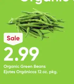 Stater Bros Organic Green Beans offer