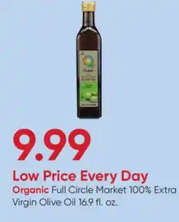 Stater Bros Organic Full Circle Market 100% Extra Virgin Olive Oil offer
