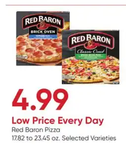Stater Bros Red Baron Pizza offer