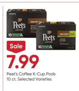 Stater Bros Peet's Coffee K-Cup Pods offer