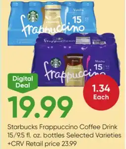 Stater Bros Starbucks Frappuccino Coffee Drink offer