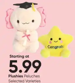 Stater Bros Plushies Peluches offer