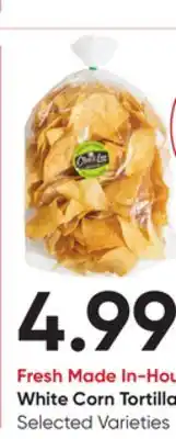 Stater Bros Service Deli White Corn Tortilla Chips offer