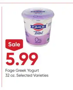 Stater Bros Fage Greek Yogurt offer