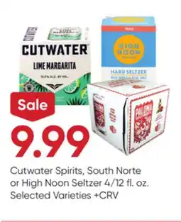 Stater Bros Cutwater Spirits, South Norte or High Noon Seltzer offer