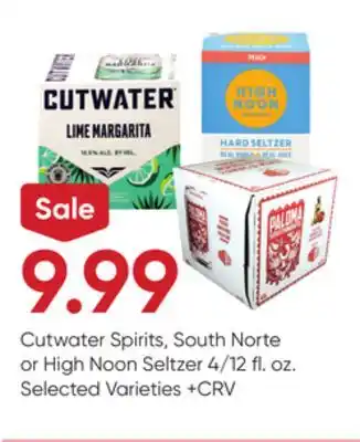 Stater Bros Cutwater Spirits, South Norte or High Noon Seltzer offer