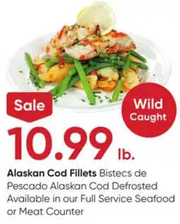 Stater Bros Alaskan Cod Fillets offer