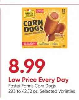 Stater Bros Foster Farms Corn Dogs offer