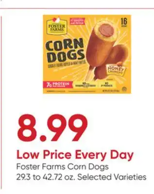 Stater Bros Foster Farms Corn Dogs offer
