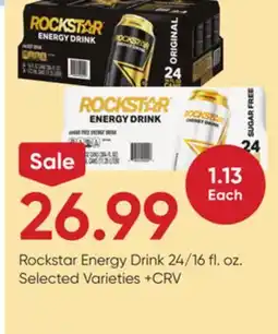 Stater Bros Rockstar Energy Drink offer