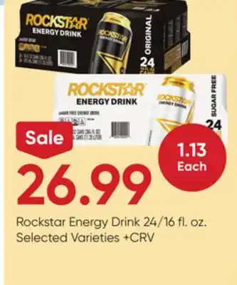 Stater Bros Rockstar Energy Drink offer