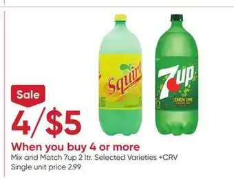 Stater Bros 7up offer