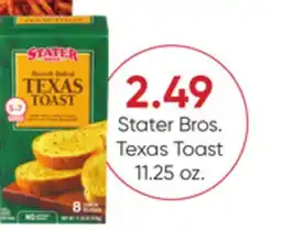 Stater Bros Stater Bros Texas Toast offer