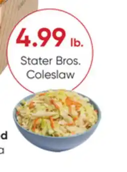 Stater Bros Stater Bros Coleslaw offer