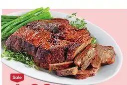 Stater Bros Cut Fresh Daily USDA Choice Beef Boneless Chuck Roast or Steak offer