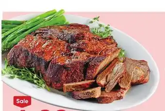 Stater Bros Cut Fresh Daily USDA Choice Beef Boneless Chuck Roast or Steak offer