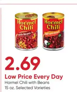 Stater Bros Hormel Chili with Beans offer