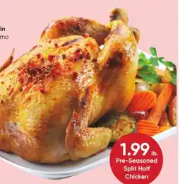 Stater Bros Pre-Seasoned Split Half Chicken offer