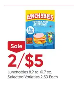 Stater Bros Lunchables offer