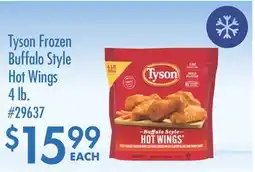 Smart & Final Tyson Frozen Buffalo Style Hot Wings offer