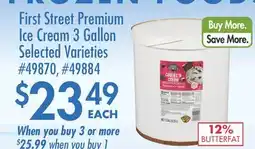 Smart & Final First Street Premium Ice Cream offer